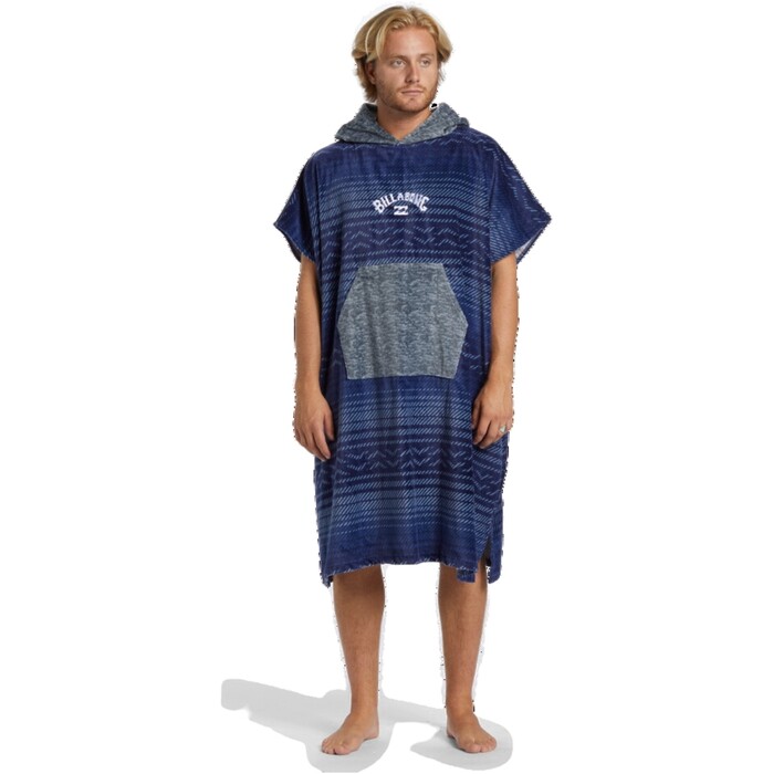 2024 Billabong Mens Hooded Towel ABYAA00269 - Dusty Navy